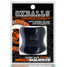 Oxballs Ballstrether Mega Squeeze 30 mm - Hauteur 50 mm Noir